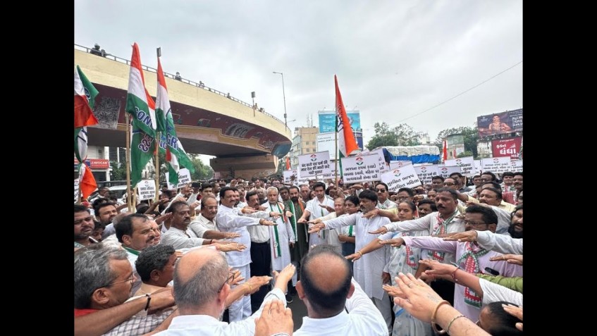 દાહોદમાં ૬ વર્ષની માસુમ દીકરીની હત્યાના વિરોધમાં ન્યાય પદયાત્રા