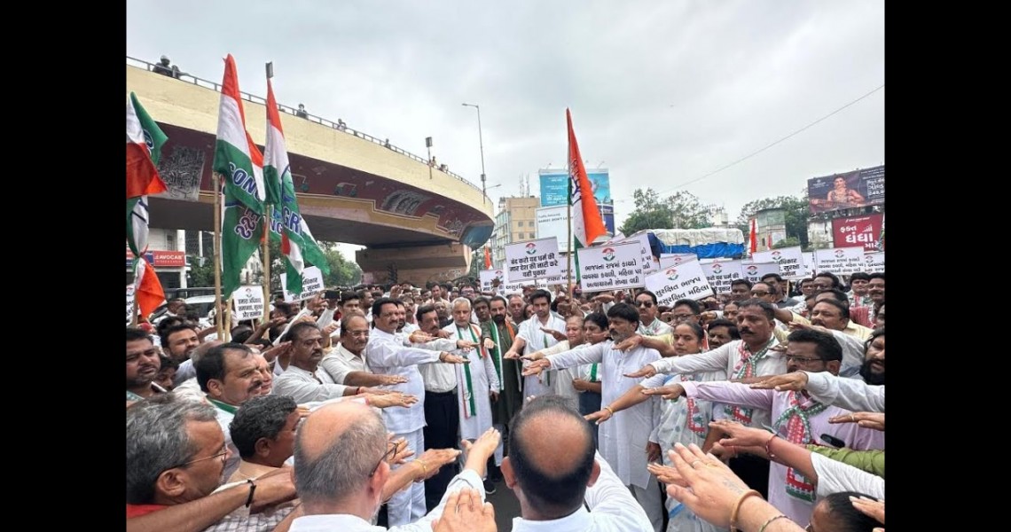 Nyay Padyatra against the killing of 6-year-old innocent daughter in Dahod